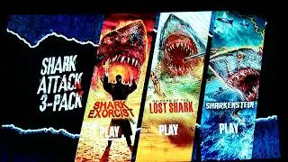 WILD EYE.SHARKENSTEIN.RAIDER OF THE LOST SHARK.SHARK EXORCIST MENU