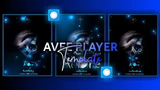 Square Size Avee Player Template | Alone sad Status Avee Player Template Download Link