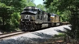 HD: NS 9135 leads NS Train 23Q in Fruithurst, AL