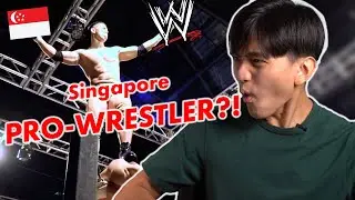 What PRO-WRESTLING in Singapore looks like.