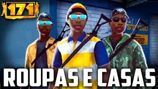 171, o GTA BRASILEIRO - Vendo TODAS AS ROUPAS e o INTERIOR das casas