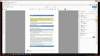 Adobe Acrobat Pro DC Tutorial 12 - Comment, Part 1