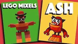 LEGO Mixels - Ash - Stop Motion Build