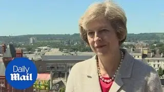 Theresa May avoids promising post-Brexit funding to Wales - Daily Mail