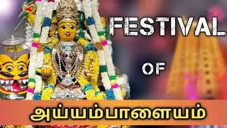 Festival Vlog 🔥| Ayyampalayam Muthalamman Festival 🥳|Feel the Festival Enjoyment|