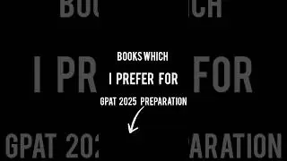 BEST BOOKS FOR GPAT PREPARATION l GPAT PREPARATION 2025 l GPAT PREPARATION l #gpat2025 #gdcgpat