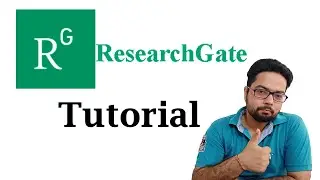 ResearchGate how to use | ResearchGate tutorial | ResearchGate Account