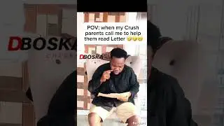 When them call me to read letter. #comedy #nigeriancomedy #nigeriacomedy #comedyshorts #fyp