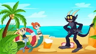 Cuphead, Chali Vs The Devil | Running | SoSad Story | The Cuphead Show Animation | Cup Cartoons