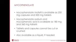 Mycophenolate