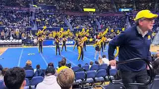 University of Michigan Cheer Game Day Performance 2025
