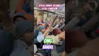 Today katuwa local condition #train #localtrain #katwa #katwalocal #shorts