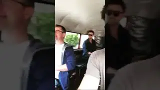 4/23/2018 | Michael Trevino and Daniel Gillies in Warsaw, Poland
