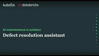 AI Maintenance Defect Resolution Assistant demo