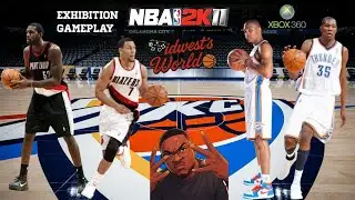 NBA 2K11 Gameplay |XBOX 360| With Commentary |Trailblazers vs Thunder|