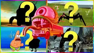 NEW⚡️SpongeBOB🆚School Bus Monster 🆚 Minion Zombie 🆚 Hungry star 🎶 Tiles Hop#15