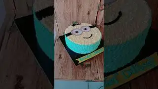 minion cake thame#viral #cakedecorating #trending #shortsvedio #shortfeed #