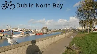 Dublin North Bay Howth : 4K Non Stop Virtual Bike Ride Ireland