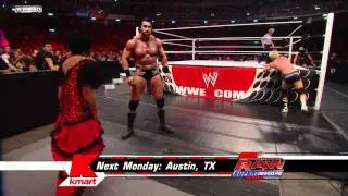 Raw - Мейсон Райан против Дольфа Зигглера