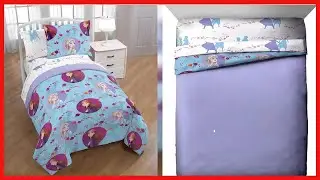 Jay Franco Disney Frozen 2 Sister Dots Full Comforter, Blue