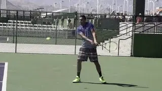 Nick Kyrgios Backhand Slow Motion