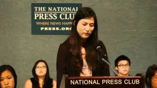 Heidi Choi KCC 2G Intern Leader Speech at National Press Club, Washington D.C. on July 27, 2011