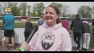 London FA interview with ex-Arsenal and England player Ellen Maggs