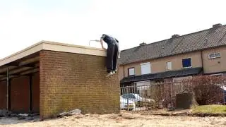 Climb up front