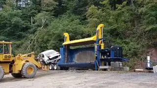 Overbuilt Car Crusher Time Lapse - Yerty Auto Service Roaring Spring, PA