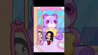 Morning routine in avatar world #avatarworld #pazu #elysia #queenie