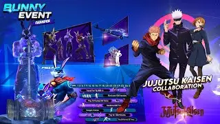 BUNNY BUNDLE RETURN EVENT, JUJUTSU KAISEN FF, FF NEW EVENT, FREE FIRE NEW EVENT, NEW EVENT FREE FIRE