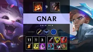 Gnar Mid vs Twisted Fate - EUW Diamond Patch 25.14