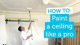 How To Paint A Ceiling Like A Pro | Inspirations Paint