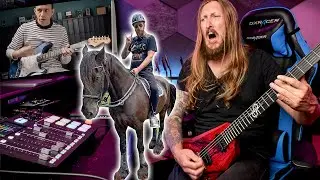 SUNDAY WITH OLA #10 - LEARNING FUNK, COFFEE WITH PETRUCCI, HORSING AROUND mp4