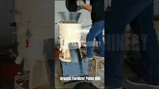 Organic Fertilizer Pellet Mill Biomass Organic Fertilizer Pellet Machine #pelletmachine