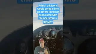 Private Pilot Test Prep / Aviation Weather SIGMET / Learn To Fly / How To Fly #flighttraining