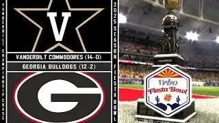 CF '26 | Vanderbilt vs Georgia - Fiesta Bowl (CFP Semifinal) | R3DBARZ Championship Chase (2025)