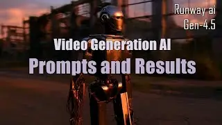 [Runway ai/Gen-4.0/4K] Prompts and results