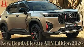 Honda Elevate ADV Edition &mdash; новая флагманская комплектация внедорожника индийского производства |...