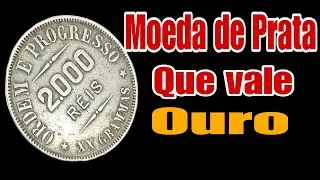 Moeda de 2000 R&eacute;is de 1907 Super Bombou No Cat&aacute;logo 2025 - Quem tem Tem OURO