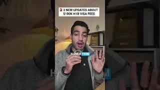 🚨 Breaking News: The $100K H-1B Fee Doesn&rsquo;t Mean What You Think! #shorts #doctor #usmle