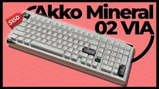 ЛУЧШАЯ клавиатура 2025 года.||Akko Mineral 02