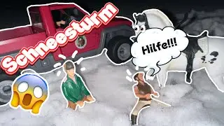 😭Schneesturm,ein Sturz-und pure Angst 😱😢|Schleich Story 