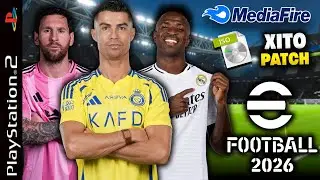 🎮 eFootball PES 2026 PS2 ATUALIZADO ISO LINK DIRETO GR&Aacute;TIS (PS2, PCSX2, AETHERSX2) ⚽