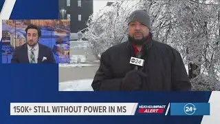 Thousands still without power in Oxford, Mississippi | Winter weather coverage
