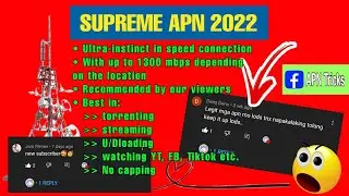 Supreme APN for All sim | Ultra-instinct Speed this October 2022