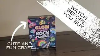Watch before you buy - Glow Rock Painting