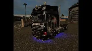 euro truck simulator 2 mon camion DAF tuning