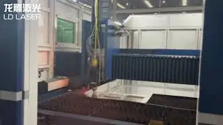 LDLASER 6000W LASER MACHINE FLY CUTTING for Stainless Steel