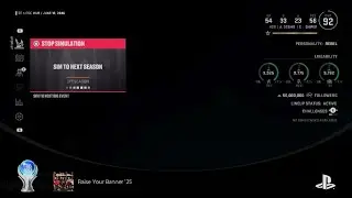 Raise your banner 25 platinum trophy 🏆NHL 25